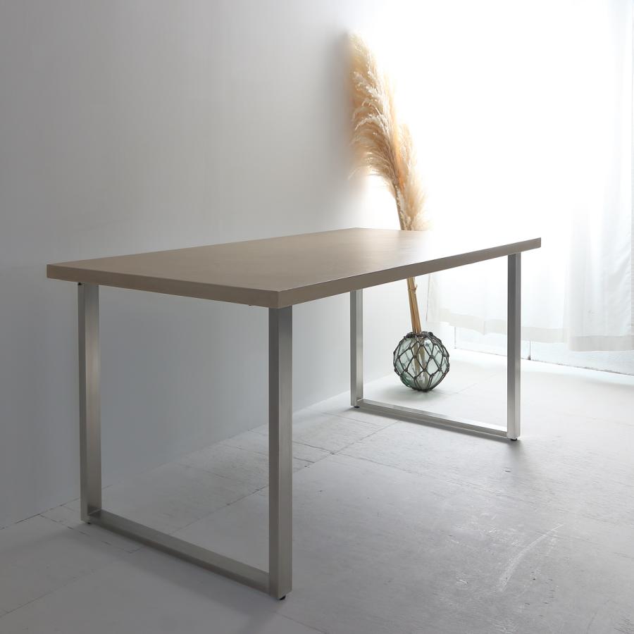 関本家具装芸 職人家具 モールテックス ベージュ色 ダイニングテーブル