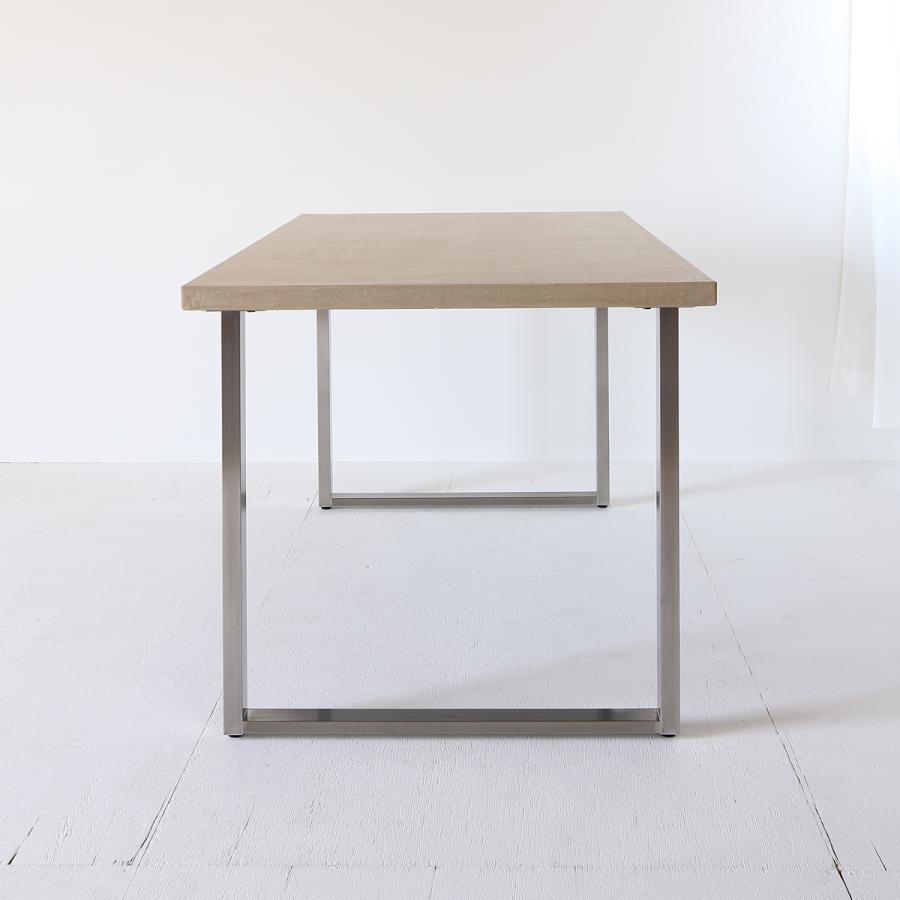 関本家具装芸 職人家具 モールテックス ベージュ色 ダイニングテーブル