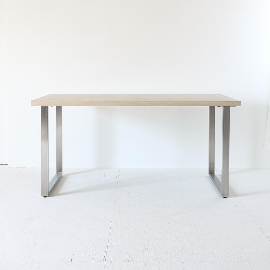 関本家具装芸 職人家具 モールテックス ベージュ色 ダイニングテーブル