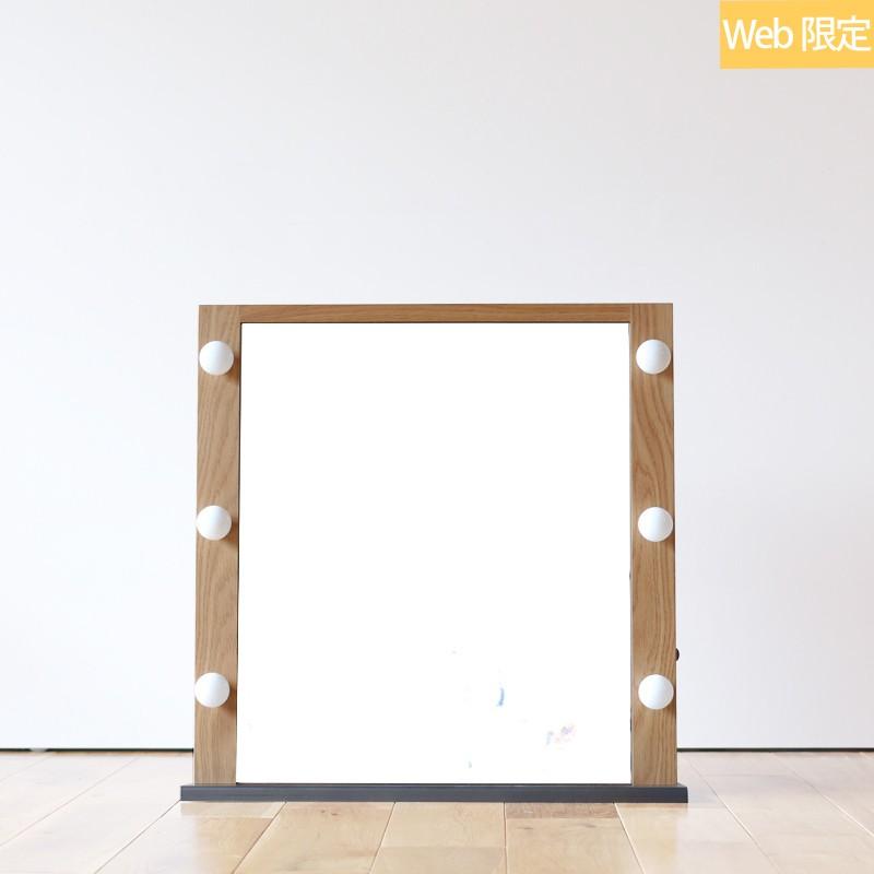 関本家具装芸 女優ミラードレッサー デスクトップ LED 卓上置けば