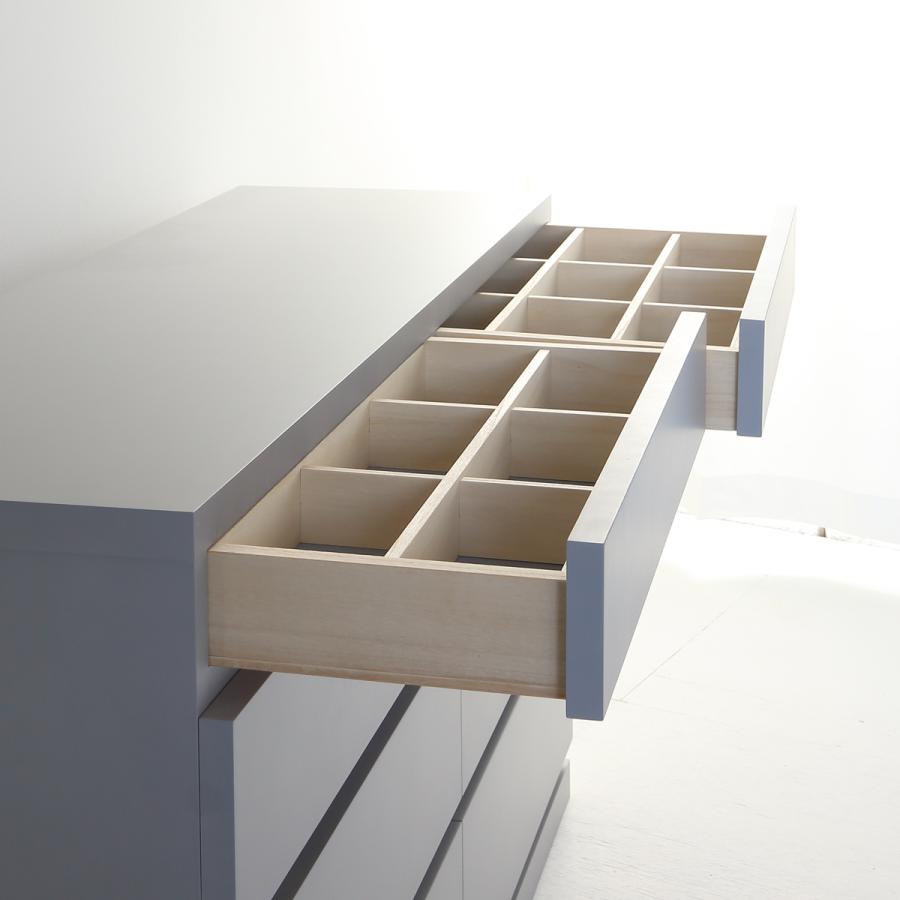 関本家具装芸 ドレッサー用チェスト プラスチェスト120 ドレッサーと