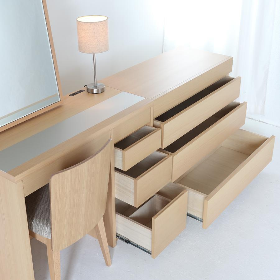 関本家具装芸 ドレッサー用チェスト プラスチェスト90 関本家具装芸 ドレッサー用チェスト プラスチェスト90