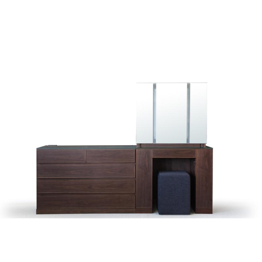 関本家具装芸 セットでお得SIC85収納半三面+チェスト110：送料無料