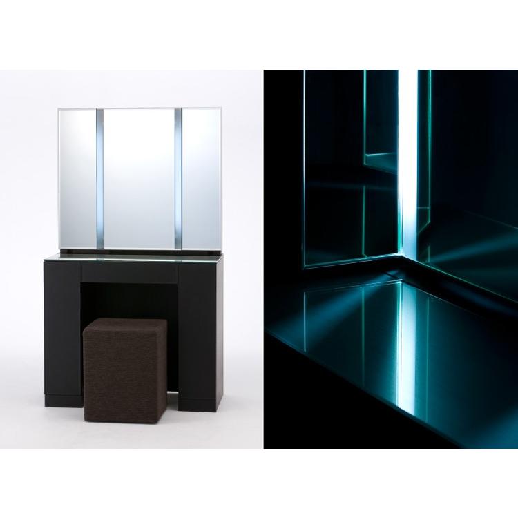 関本家具装芸 セットでお得SIC85収納半三面+チェスト110：送料無料