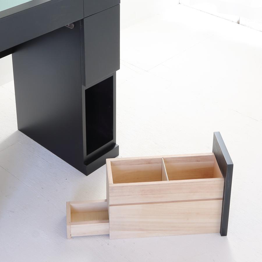 関本家具装芸 クリスタルSofia チェスト90セット 女優ミラー ブラック