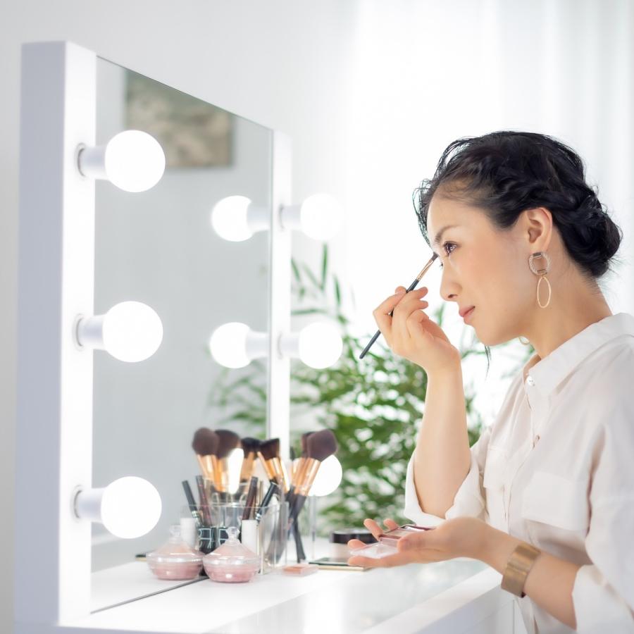 関本家具装芸 ミラー高さ20cmアップ クリスタルSofia女優ミラー