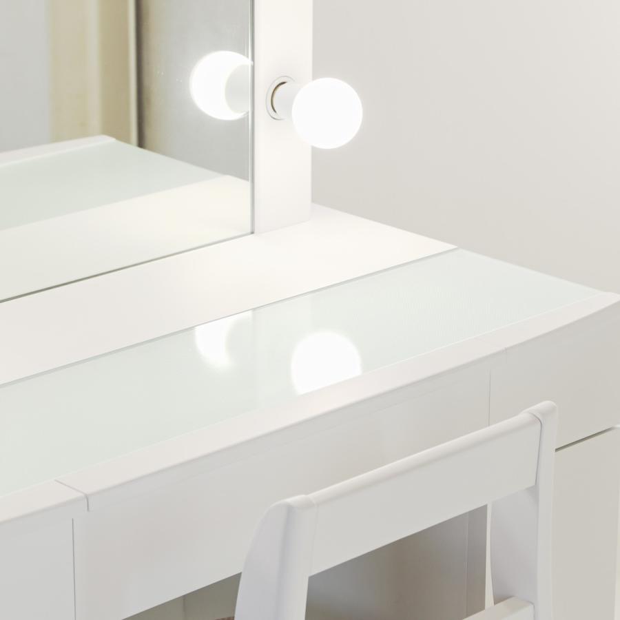 クリスタルsofia女優ミラー グレージュ 一面鏡ハリウッドミラー Ledドレッサー椅子付き Sk Sophia ドレッサー女優ミラー関本家具装芸 通販 Yahoo ショッピング