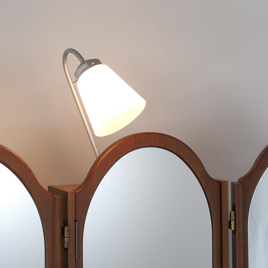 関本家具装芸 ドレッサー 本三面鏡ビーナス アンティークブラウン