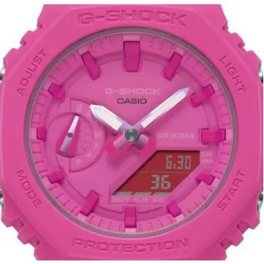 CASIO　カシオ　腕時計 Gショック 　オクタゴン　２１００シリーズ 　GMA-S2100GB-1AJF　レディース　デジアナ時計　ピンク　クォーツ｜sekine-shimbashi｜02