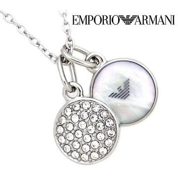EMPORIO ARMANI エンポリオ アルマーニ EGS2156040 パヴェ EMPORIO ARMANI ストーンチェーンネックレ