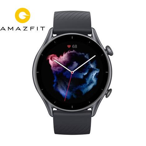 Amazfit GTR 3 アマズフィット　SP170041C150 サンダーブラック　腕時計　スマートウォッチ　メンズ　レディース　ユニセックス｜sekine