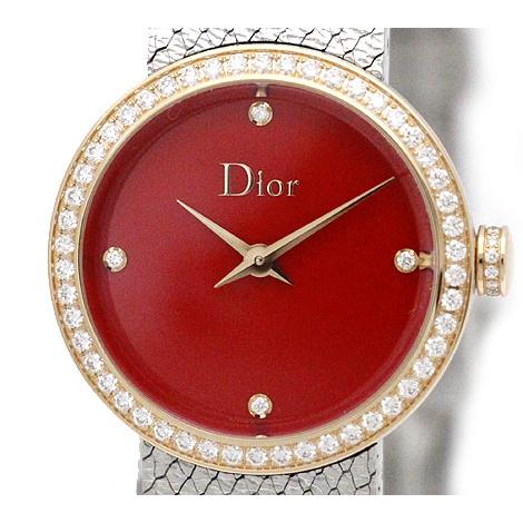 サイトです DIOR ディオール CD047120M001 腕時計 LA D DE DIOR SATINE