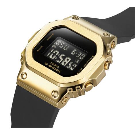 CASIO　G-SHOCK GM-S5600UGB-1JF カシオ 腕時計 WOMEN レディース 5600シリーズ デジタル メタルカバー メタルケース レディース ブラック ゴールド｜sekine｜03