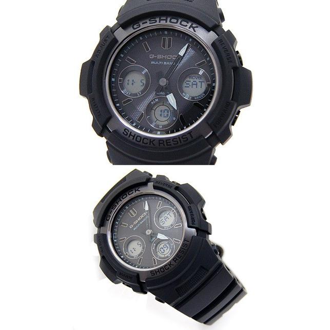 CASIO　G-SHOCK AWG-M100SBB-1AJF カシオ　メンズ 腕時計 デジアナ ソーラー電波 ブラック｜sekine｜02