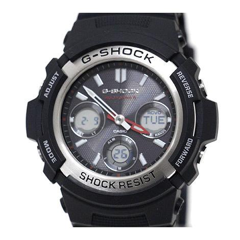 CASIO G-SHOCK AWG-M100-1AJF カシオ 腕時計 ブラック 電波ソーラー　マルチバンド6 デジアナ｜sekine｜02