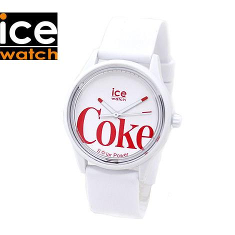 ice watch アイスウォッチ 018513 Coca Cola コカ・コーラ 腕時計 アイコニック ホワイト 世界限定1200本 ソーラー 限定モデル 正規品 店頭長期在庫｜sekine