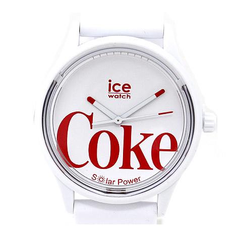 ice watch アイスウォッチ 018513 Coca Cola コカ・コーラ 腕時計 アイコニック ホワイト 世界限定1200本 ソーラー 限定モデル 正規品 店頭長期在庫｜sekine｜02