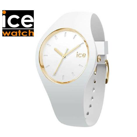 ice watch アイスウォッチ 000981 腕時計 ICE GLAM アイスグラム スモール 34mm レディース ホワイト ゴールド 正規品