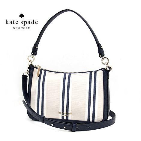 KATE SPADE ブルーストライプ 美品・1点のみ】kate spade 160 ブルー