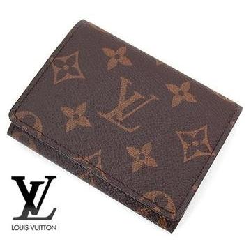 LOUIS VUITTON ルイヴィトン M63801 モノグラム 名刺入れ/カードケース