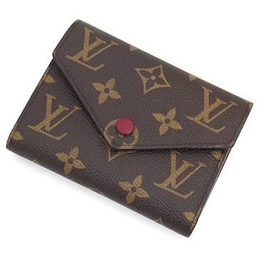 Louis Vuitton ルイヴィトン M モノグラム ポルトフォイユ ヴィクトリーヌ 小銭入れ付 三つ折り財布 フューシャ Louis Vuitton S 355 ジュエリーsekine 通販 Yahoo ショッピング