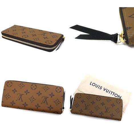 LOUIS　VUITTON 　ルイ ヴィトン　M82336　モノグラム ・リバース　ポルトフォイユ　クレマンス　ラウンドファスナー長財布｜sekine｜02