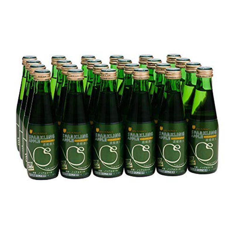 青森県りんごジュース スパークリングアップルジュース ドライ 0ml 24本 朝涼 通販 Yahoo ショッピング