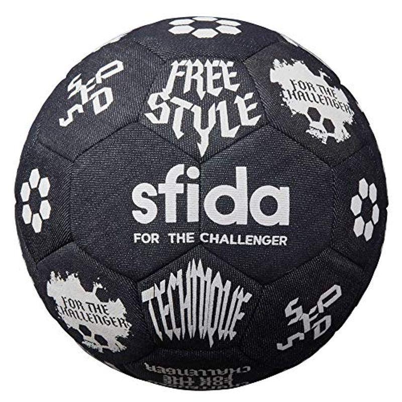 Sfida スフィーダ デニム フリースタイル リフティング フリースタイルボール サッカー ボール 練習用 Black ブラック Bsf 保存版