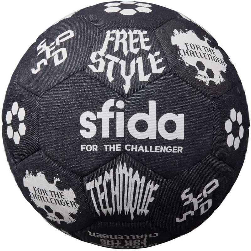 Sfida スフィーダ デニム フリースタイル リフティング フリースタイルボール サッカー ボール 練習用 Black ブラック Bsf 保存版