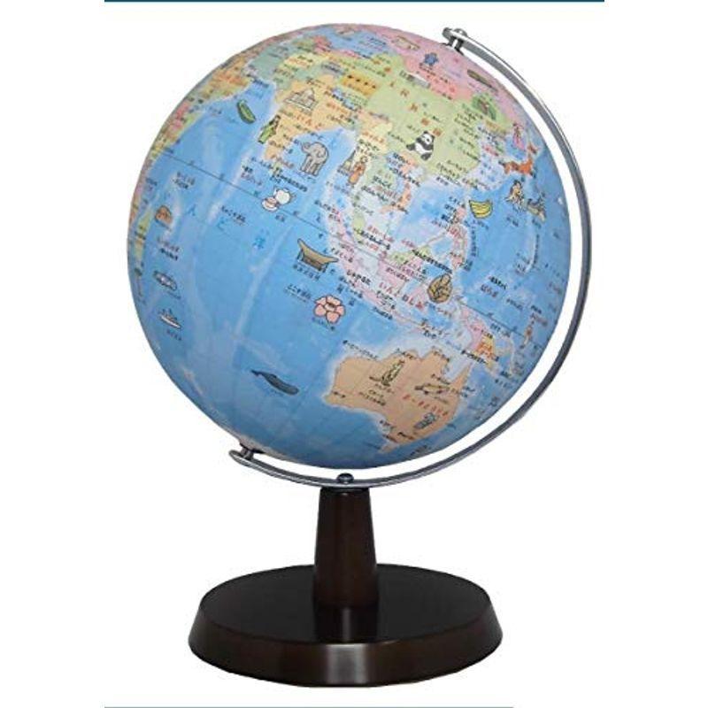 ショッピング取扱店 Showaglobes 地球儀 絵入りひらがなタイプ 26cm 26 Ham 直販卸し売り Miracleleaffl Com