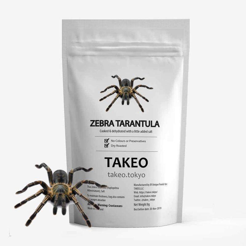 昆虫食 タランチュラ 蜘蛛 クモ 1匹 タイ産 食用虫 入門 スナック おつまみ お菓子 珍味 おもちゃ Takeo 罰ゲーム ドッキリ イ 朝涼 通販 Yahoo ショッピング