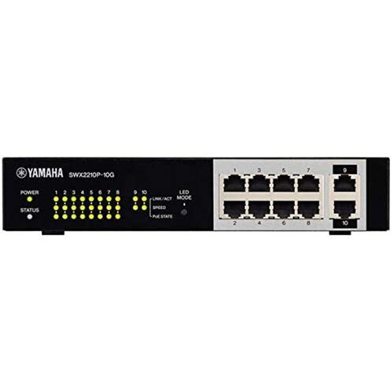 匿名配送 YAMAHA SWX2210P-10G スマートL2 PoEスイッチ 10ポート 【OC1228021649】(44347円)
