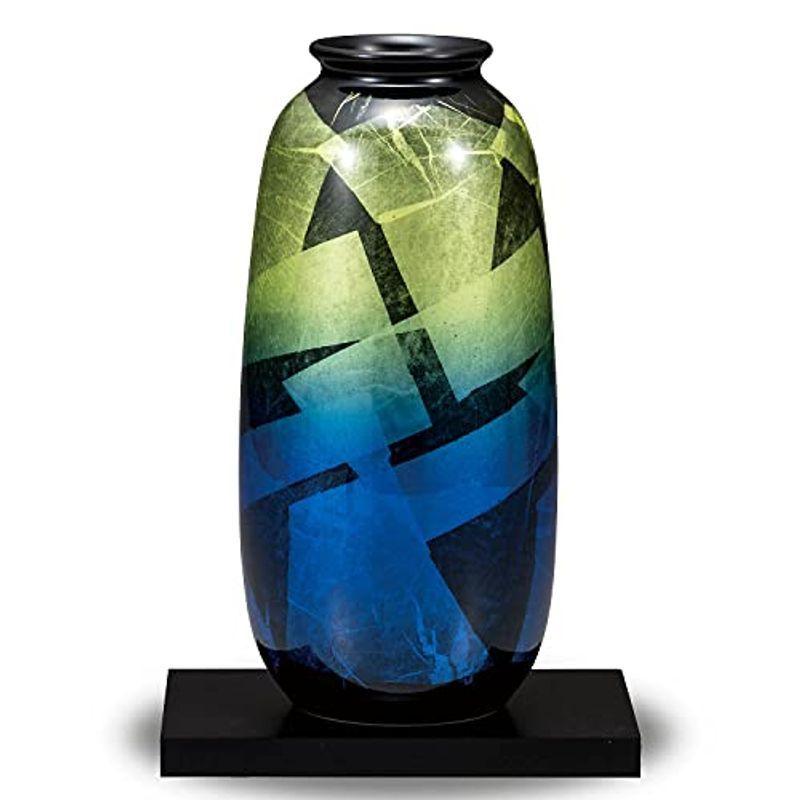 再再販 銀彩夜明け 花瓶 九谷焼 陶器 新築祝い ギフト プレゼント 古希祝い 還暦祝い