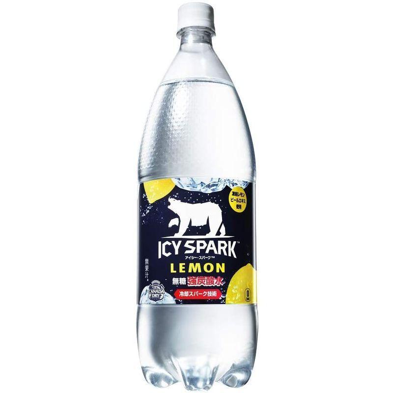 強炭酸コカ・コーラ ICY SPARK from カナダドライ レモン1.5LPET ×6本