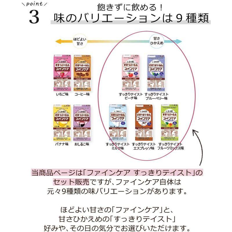 タイムセール 介護食 流動食 ファインケア バナナ風味 125ml×12個入 キユーピー ジャネフ ファインケア バナナ味 12954 12本セット キューピー