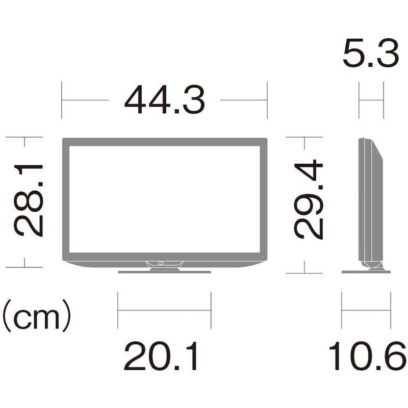 シャープ 19V型 液晶 テレビ AQUOS 2T-C19DE-W ハイビジョン 外付けHDD裏番組録画対応 2021年モデル ホワイト 19V型 液晶 テレビ AQUOS 2T C19DE ハイビジョン 外付けHDD裏番組録画対応 2021年モデル ホワイト