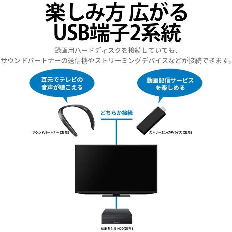 シャープ 19V型 液晶 テレビ AQUOS 2T-C19DE-W ハイビジョン 外付けHDD裏番組録画対応 2021年モデル ホワイト 19V型 液晶 テレビ AQUOS 2T C19DE ハイビジョン 外付けHDD裏番組録画対応 2021年モデル ホワイト