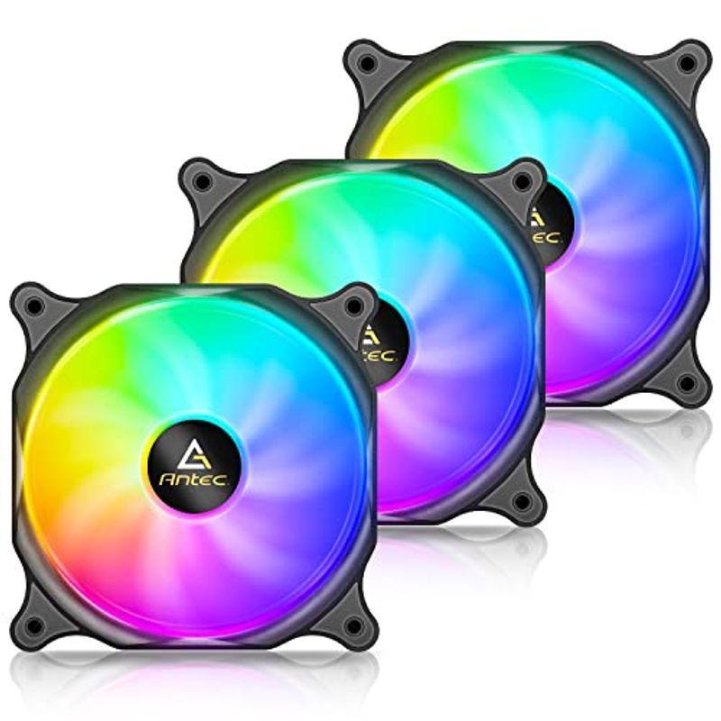 Antec 1mmpcケースファンrgb 搭載 Pcケース用 静音タイプ Rgb ケースファン F12 系列 25mm厚 3本1セット 朝涼 通販 Yahoo ショッピング