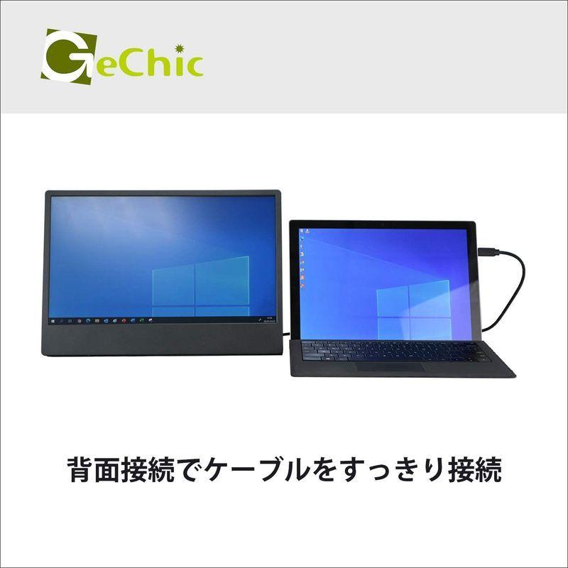 GeChic モバイルモニター On-Lap M505E 15.6インチ フルHD(1920x1080)液晶 USB Type-C/HDMI On Lap M505E 6インチ 1920x1080 USB Type モバイルモニター フルHD 液晶 C/HDMI