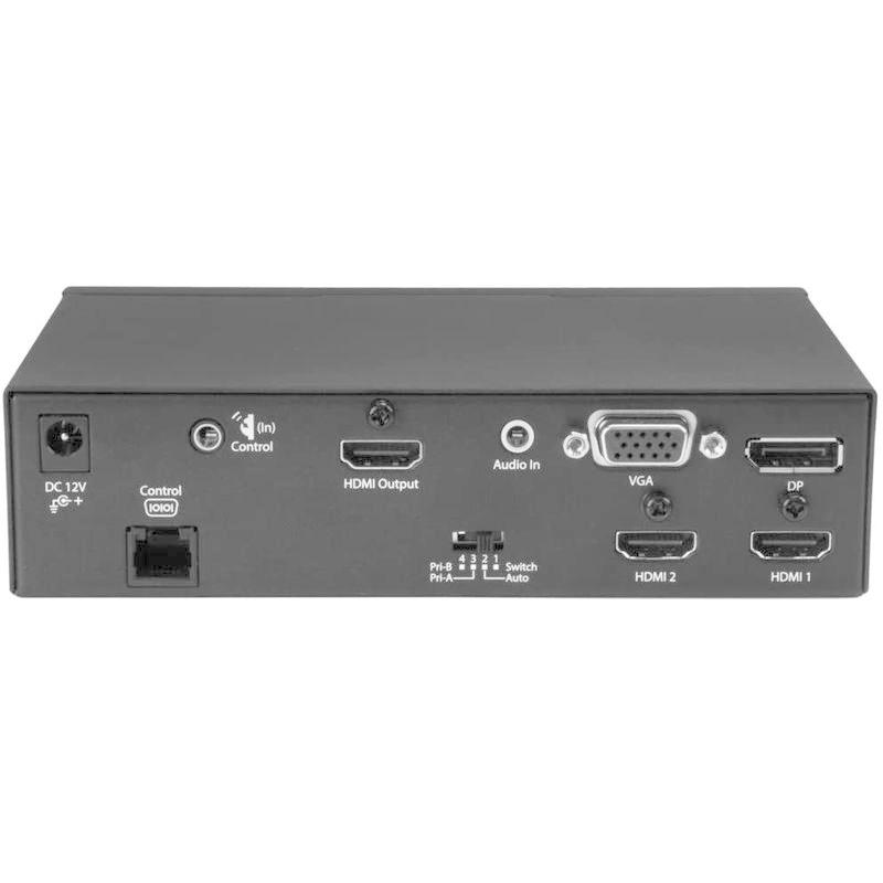 StarTech.com マルチフォーマット対応自動切替器 (HDMI出力) DisplayPort/VGA/2x HDMI入力 - 4K com マルチフォーマット対応自動切替器 HDMI出力 DisplayPort/VGA/2x HDMI入力 4K