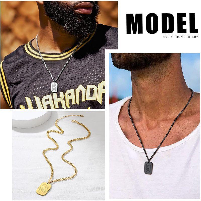 U7 数字 ナンバー ネックレス 7番 ドッグタグ プレート ペンダントトップ メンズ ゴールド 認識票 シンプル プレゼント男性 朝涼 通販 Yahoo ショッピング