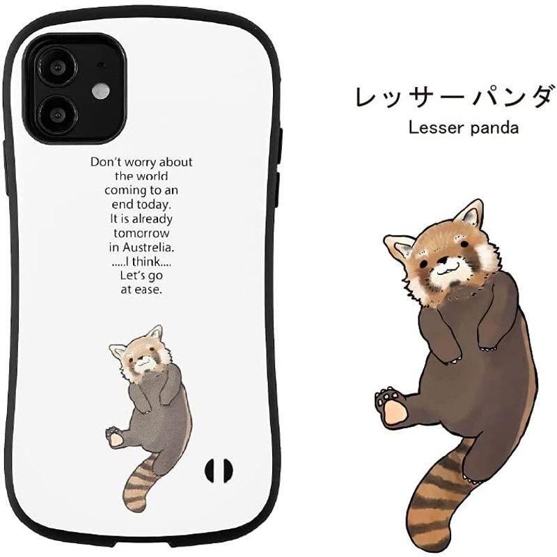Iphone12 12pro レッサーパンダ アニマル 動物 イラスト 耐衝撃 北欧 デザイナー レッサーパンダ 朝涼 通販 Yahoo ショッピング