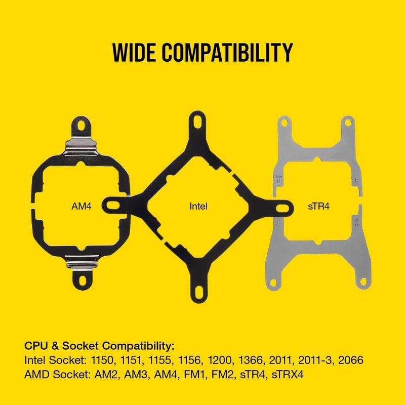 朝涼Corsair H150i PRO FN1149 CW-9060031-WW Intel 水冷CPUクーラー