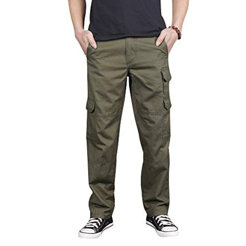 ソインガ) Soinnga カーゴパンツ メンズ ミリタリー 作業着パンツ