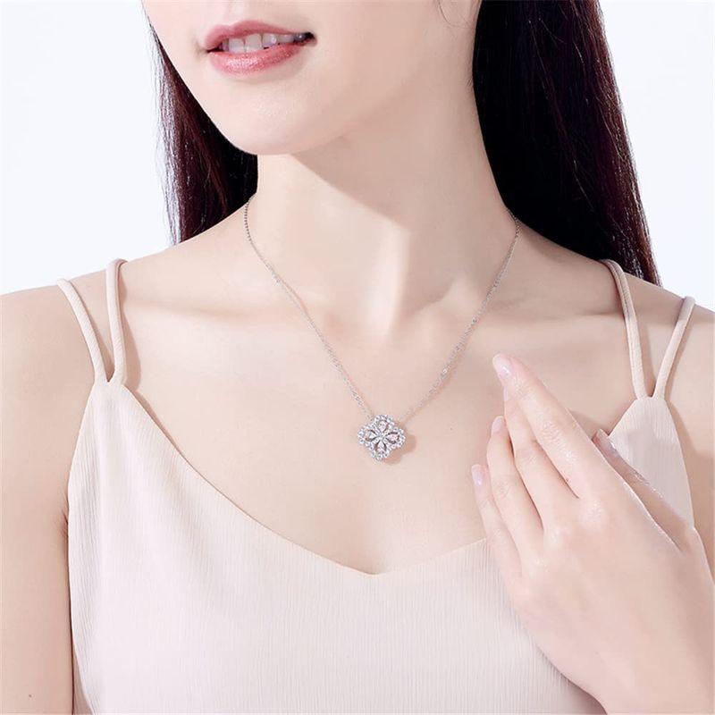 エバニュー JDE ネックレス バレンタイン レディース 四つ葉