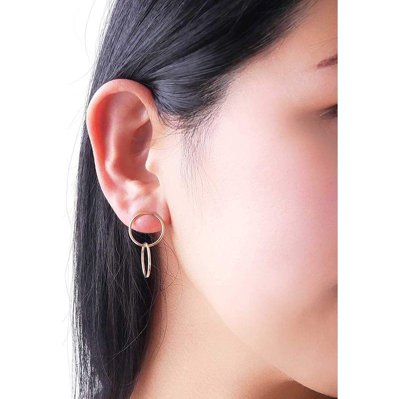 65％以上節約 超美品 ヴァンドームアオヤマ フープ パール ピアス K10