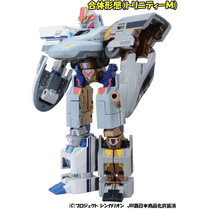 プラレール 新幹線変形ロボ シンカリオン トリニティー 3両合体セット シンカリオン 新幹線変形ロボ トリニティー 3両合体セット
