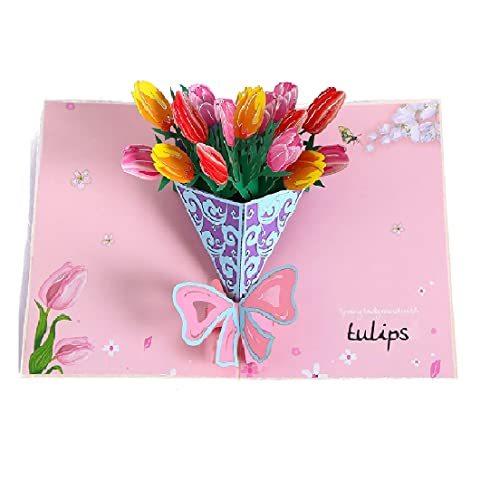 立体バースデーカード 手作り3dポップアップカード 誕生日 飛び出す 花 結婚 グリーティングカード 母の日 メッセージカード 出産祝い カード 感謝 S 2524 Sekiストア 通販 Yahoo ショッピング