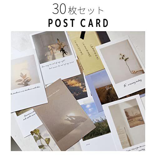 ドナリー おしゃれで可愛い ポストカード 30枚セット はがきサイズ 北欧 韓国 海外 インテリア 雑貨 ミニポスター アート