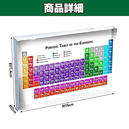 人気商品は Econus アクリル板元素周期表 化学 勉強 理科 透明 インテリア 厚さ約2cm アクリル絵具 Www Ellepiserramenti It